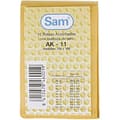 Miniatyrbild 2 av 2: Bubbelkuvert - SAM - Paket om 10 - 100 x 165 mm - Brunt - Blandat
