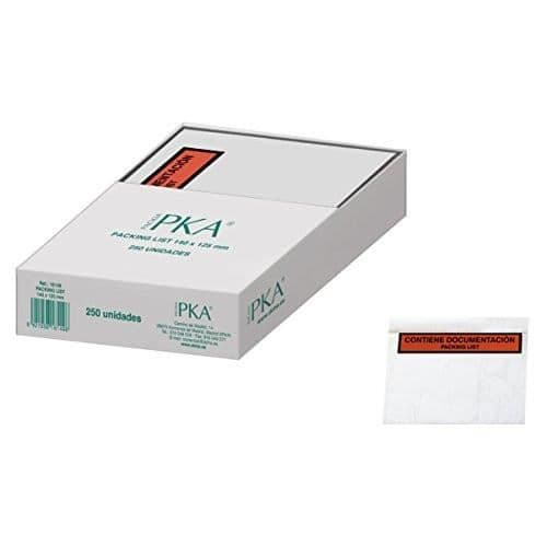 PKA Packing List Kuvert 140x125mm, 250 st