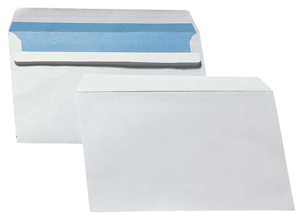 Kuvert LYRECO C5 162x229mm vit 500/fp