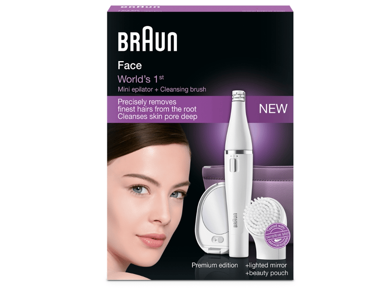 Braun SE830 Face 10 pincetter Vit