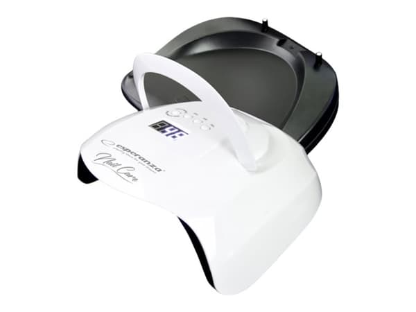 Esperanza UV LED Diamond nail lamp hybrid varnish white (EBN007)