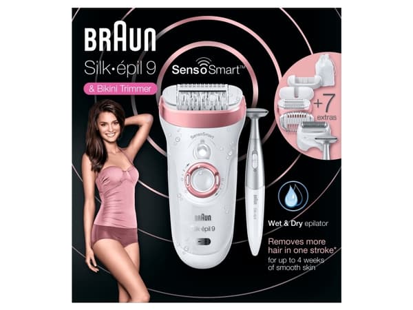 Braun Silk-épil 9-890 SensoSmart epilator