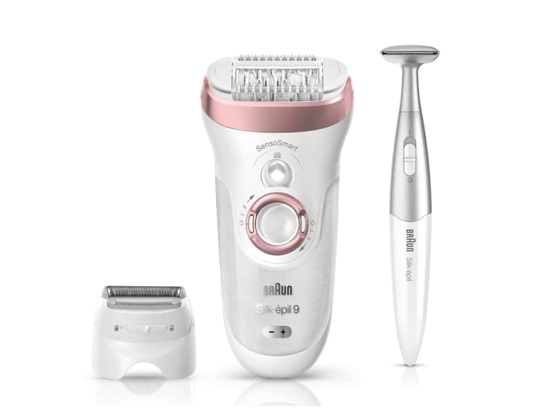 Braun Silk-épil 9 81646959 hårfjerner 40 pincetter Roseguld, Hvid