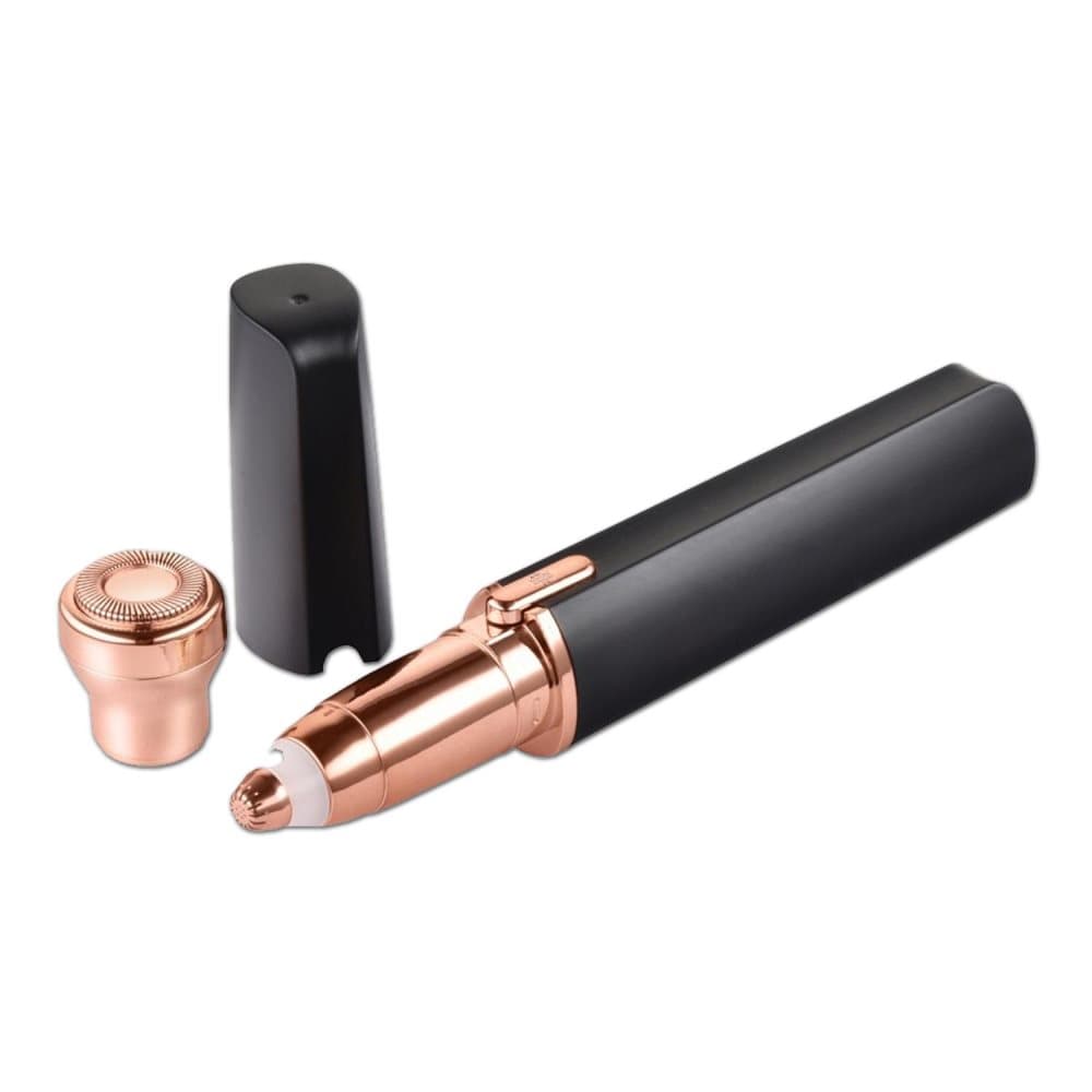 Cenocco Beauty CC-9095: 2 i 1 wenkbrauw & Gezicht Shaver Sort
