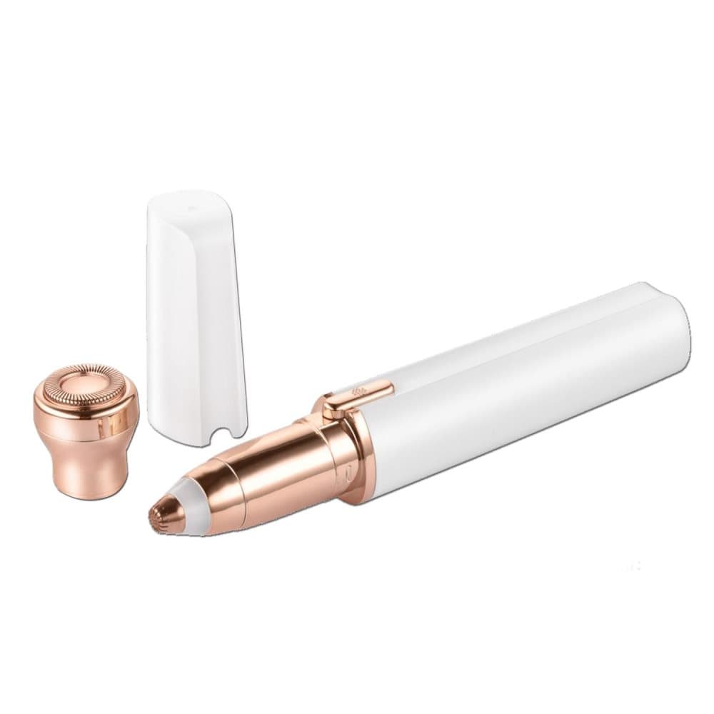 Cenocco Beauty CC-9095: 2 i 1 wenkbrauw & Gezicht Shaver Hvid