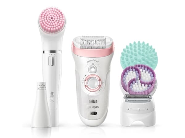 Braun 81683683, Silk-épil 9. Produktfarge: Hvit, Rosa, Antall pinsett: 40 pinsett, Displaytype: LED. Strømkilde: Batteri, AC inngangsspenning: 100 -