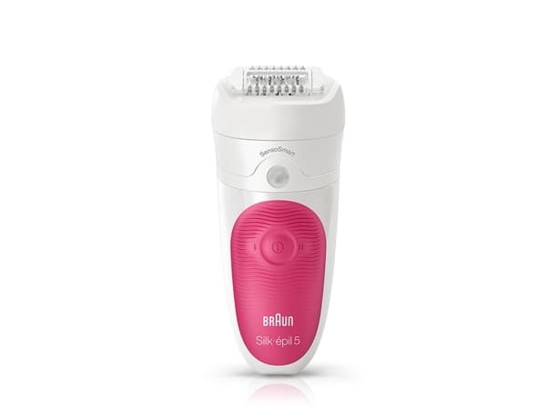 Braun Silk-épil 5 5/500 SensoSmart 28 pincetter Rosa, Vit