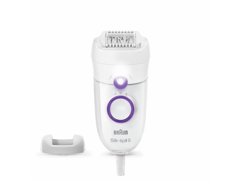 Braun Silk-épil 5 505 Power 28 pincetter Lila, Vit
