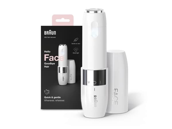 Braun Face FS1000, 1 hoder, Hvit, Batteri, AA, Alkalinsk, 97 g