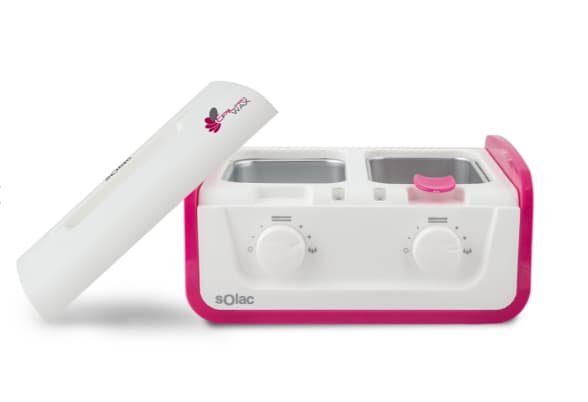 Solac S90302700, Hvit, Bikini, Hode, Indre overarmer, Håndflater