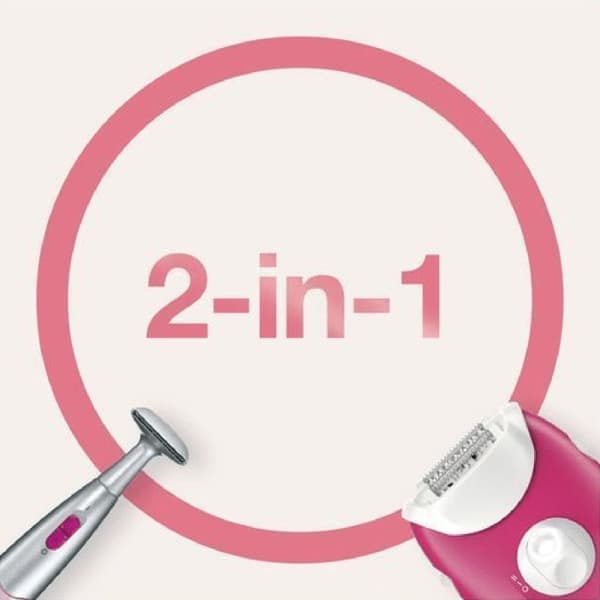Braun Epilator Silk-Epil 3 420 Ruby