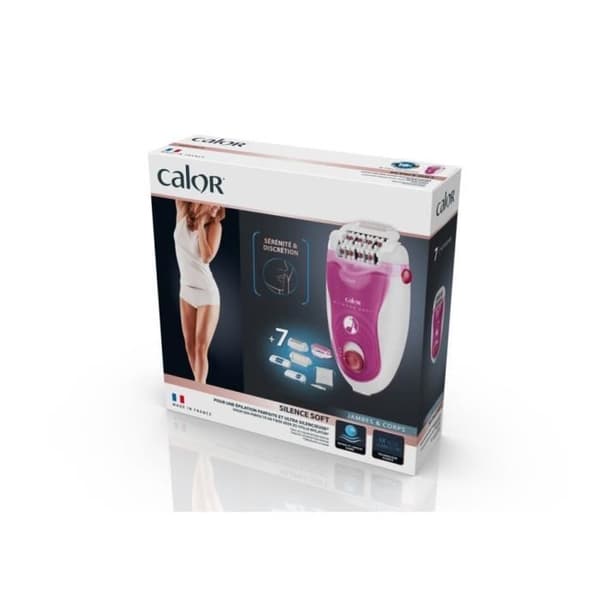 CALOR SILENCE SOFT EP5660C0 sladdlös epilator - fuchsia