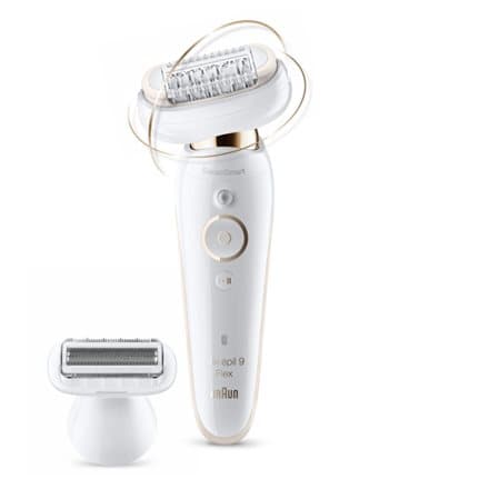 Braun | Epilator | Silk-epil 9 Flex SES9002 | Operating time (max) 40 min | Bulb lifetime (flashes) Not applicable | Number of power levels 2 | Wet &