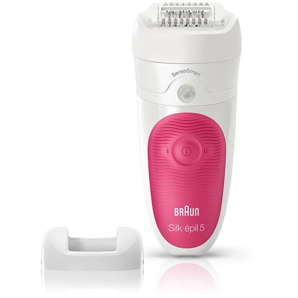 Braun | Epilator | Silk-épil 5 SE5500 | Operating time (max) 30 min | Bulb lifetime (flashes) Not applicable | Number of power levels 1 | Wet & Dry |