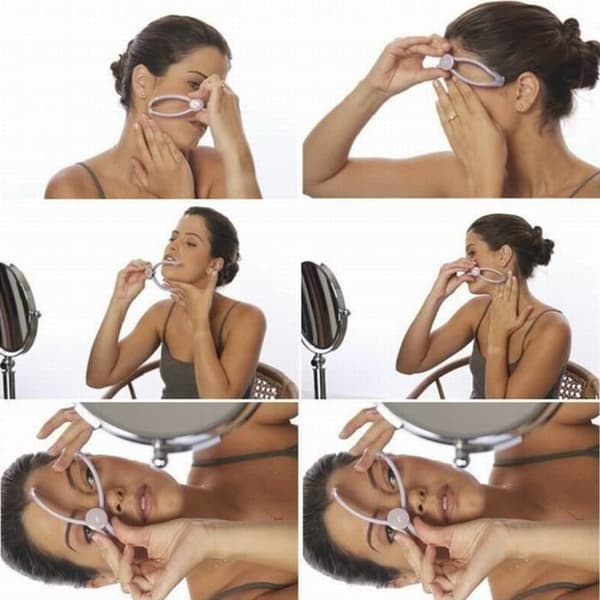 Epilator Ansiktshårborttagningsverktyg Makeup Skönhetssystem tråd
