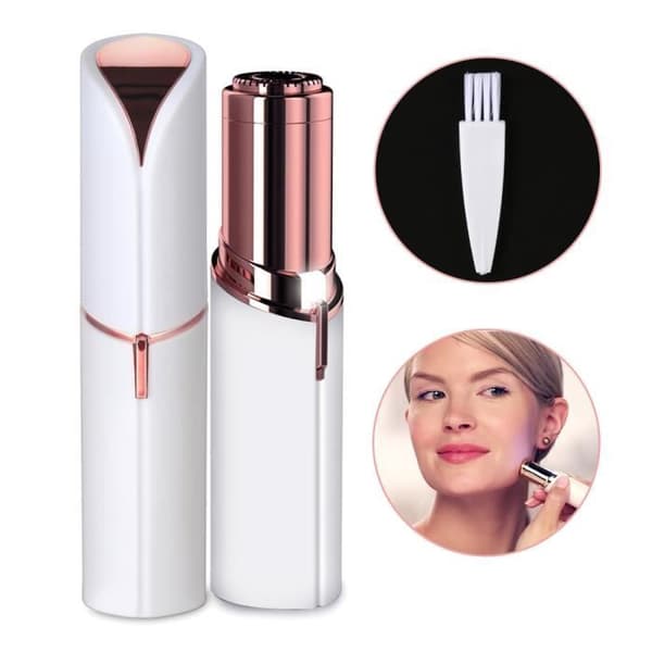Elektrisk epilator - Anodyni - Läppstift - Hypoallergen - Bärbar - Smärtfri