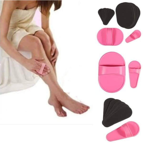 Epilator - Ej specificerad - 1 set - Rosa - Exfoliering - Användning på kroppen och ansiktet
