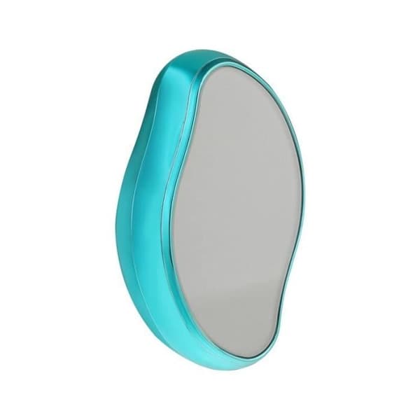 Crystal Hårborttagning Eraser Smärtfritt hårborttagningsverktyg Lätt att rengöra Återanvändbar Kroppsskönhet Blå Vit