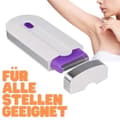 Miniatyrbild 2 av 4: MAVURA Epilator RAZY Blue Light Epilator Rakapparat Smärtfri Epilator