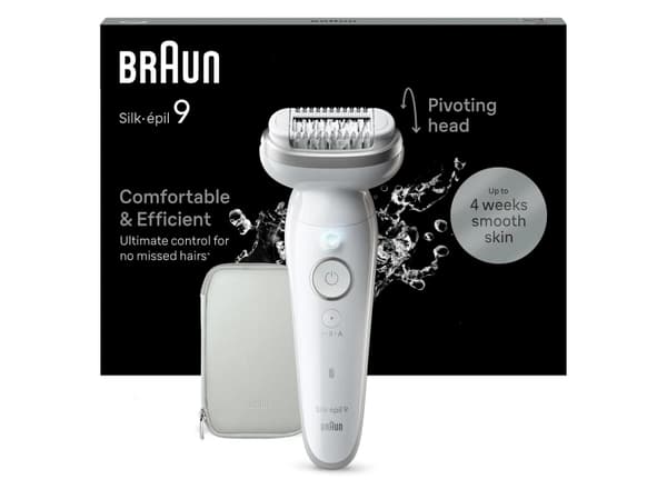 Braun Silk-épil 9 Flex 9-011 3D hvit og gull