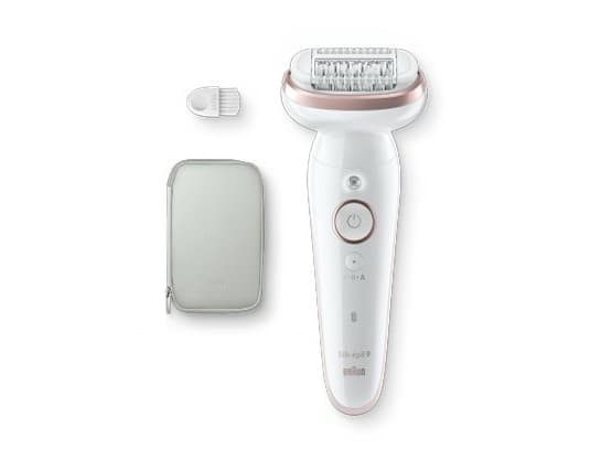 Braun Silk-épil 9 9-000 vit och rosa