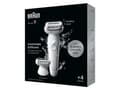 Miniatyrbilde 2 av 2: Braun Silk-épil 9 Flex 9-041 3D, Gull, Hvit, 40 pinsetter, MicroGrip, 0,5 mm, Batteri, Innebygd batteri