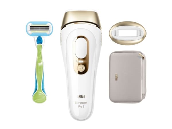 Braun Braun Silk-expert Pro 5 epilator PL5052 IPL hvit og gull