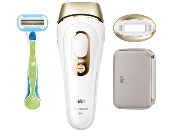 Braun Braun Silk-expert Pro 5 epilator PL5052 IPL hvit og gull