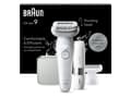 Miniatyrbild 4 av 5: Braun Silk-épil 9 9-341, vit, 40 pincetter, MicroGrip, batteri, 100 - 240 V, 50 - 60 Hz