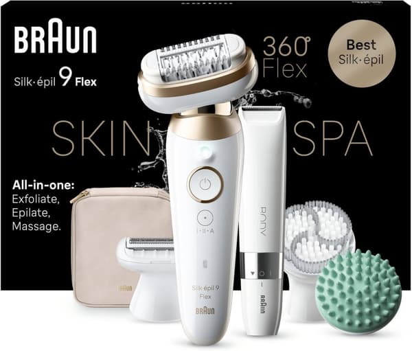 Braun Silk-épil 9 3D Flex SkinSpa 9-481 epilator