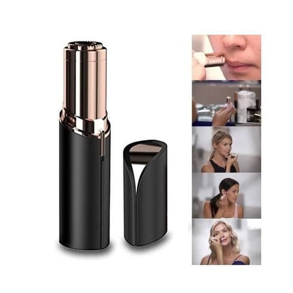 ELEKTRISK EPILATOR Kvinnors nya ansiktshårepilator Epicare Epilator, Ansiktsepilator för kvinnor Svart