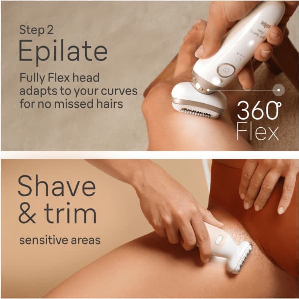 Braun Silk epil 9 3D Flex SkinSpa 9-481 epilaattori