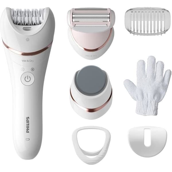 Elektrisk epilator - PHILIPS - BRE730/10 - Satinelle Advanced