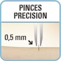 Miniatyrbild 3 av 5: CALOR Fashion Epilator 24 precisionspincett, kompakt, massagepärlor EP1028C0