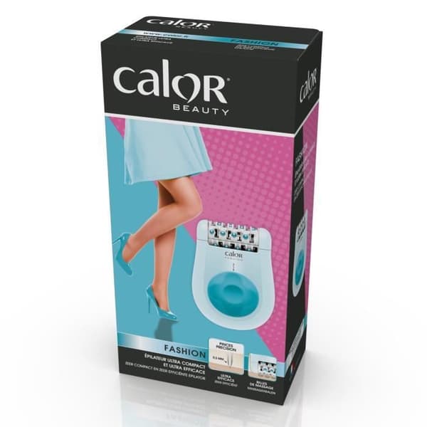 CALOR Fashion Epilator 24 precisionspincett, kompakt, massagepärlor EP1028C0