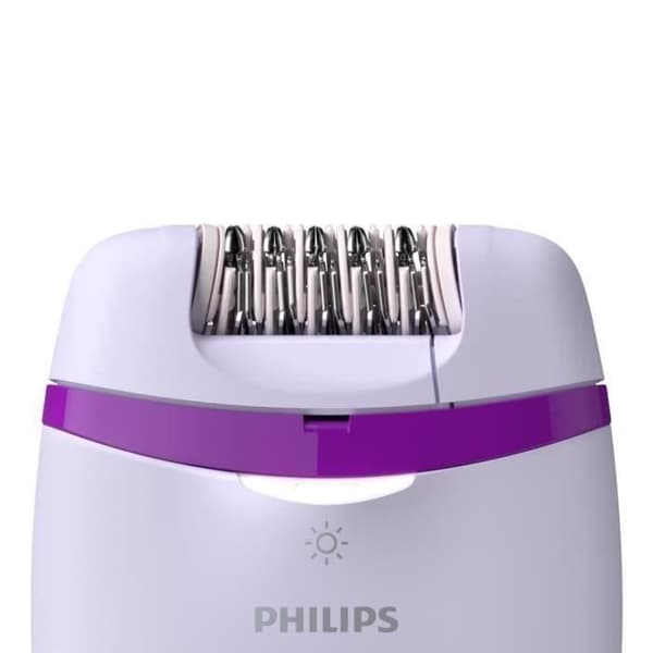 PHILIPS - Violett kompakt epilator - Satinelle Essential - lila - BRE275.00