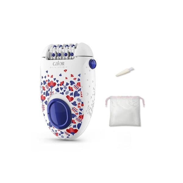 Calor Skin Spirit Electric Epilator Massage System EP2904C0 WHITE BLUE
