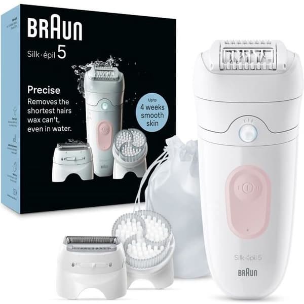 Braun Electric Epilator Silk Epil 5 SE5-060 ROSA