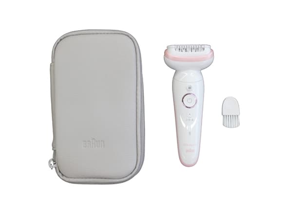 Braun Silk-épil 9 Silk·épil 9, Gull, Hvit, 40 pinsetter, MicroGrip, Stål, 50 min