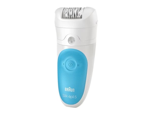 Braun Silk-épil 5 5-511 New, Turkis, Hvit, 28 pinsetter, 0,5 mm, AC, 100 - 240 V, Innebygget