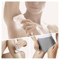 Miniatyrbild 3 av 3: Braun Silk-épil Flex SES 9003 3D Epilator vit