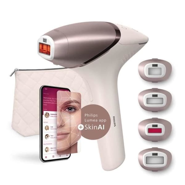 Epilator - PHILIPS - BRI977-00 - Ljusimpuls - Roséguld - Lätt