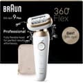 Miniatyrbild 2 av 3: Epilator - BRAUN - Silk Epil 9-011 3D - Flexibel huvud - Wet &amp; Dry-teknologi - 40 MicroGrip pincettar
