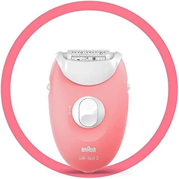 Epilator - BRAUN - Silk-épil 3 3-176 - Mild - Långvarig - Mindre smärtsam