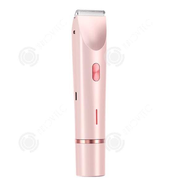 INN Elektrisk epilator 2 i 1 dubbelhuvud vattentålig ipx7 bärbar epilator för kvinnor mini epilator ansikts epilator för kvinnor
