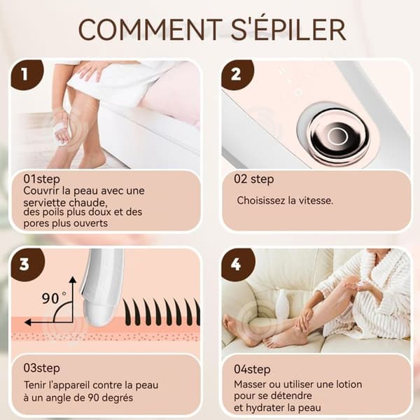 INN 2 i 1 Epilator 2 hastigheter 60 minuter Rakmaskin Tid Ben Hår Epilator Hårborttagning Armhålahår