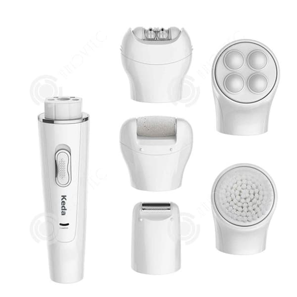 INN Epilator 15,4cmx4,5cmx2,9cm Full Body Wash Rakning Multifunktionellt Laddningsläge Massage Vit elektrisk epilator