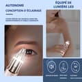 Miniatyrbild 3 av 4: INN Epilator 600mah USB Uppladdningsbar ögonbrynstrimmer Damuppladdningsbar elektrisk epilator för ansikte Ögonbryn Kroppsmustasch