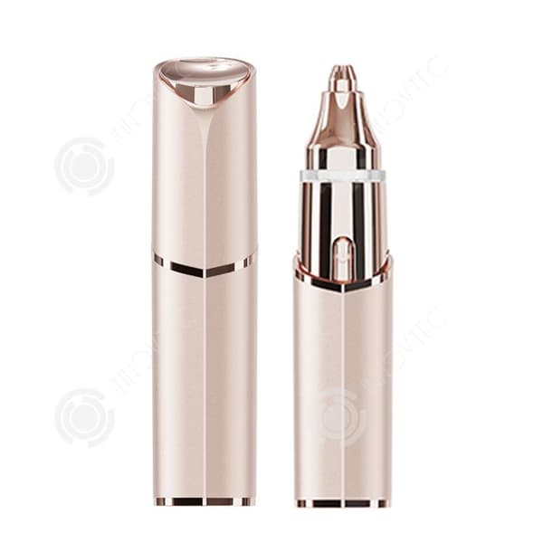 INN Epilator 600mah USB Uppladdningsbar ögonbrynstrimmer Damuppladdningsbar elektrisk epilator för ansikte Ögonbryn Kroppsmustasch
