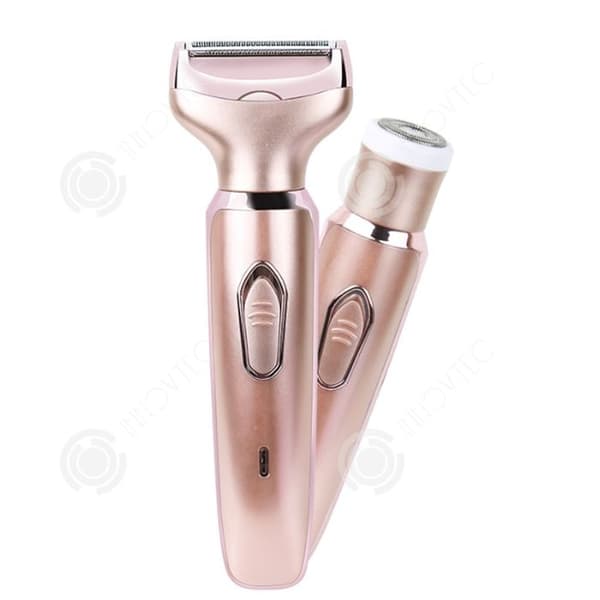 INN Epilator 50 minuters kontinuerlig användning 2 rakhuvuden 5x15,5 cm omedelbar och smärtfri ljussensor laserrakhyvel